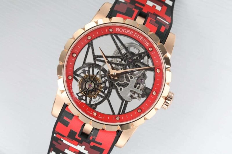 Roger Dubuis EXCALIBUR (King Series) Series RDDBEX0479 Rubber Strap Men's Tourbillon Watch - Image 3