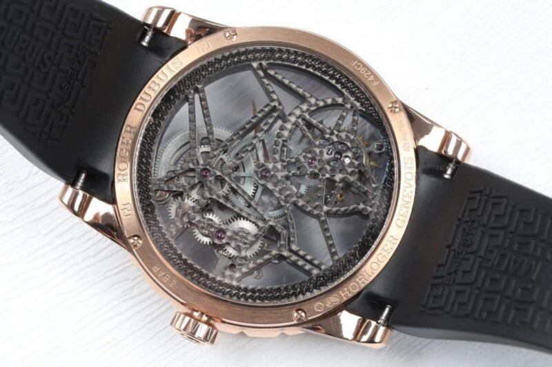 Roger Dubuis EXCALIBUR (King Series) Series RDDBEX0479 Rubber Strap Men's Tourbillon Watch - Image 7